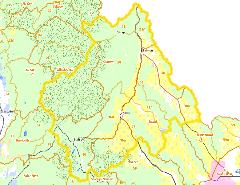 Salmon Region Idaho Hunt Planner