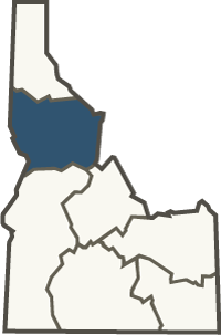 Clearwater region inset map Clearwater region inset map