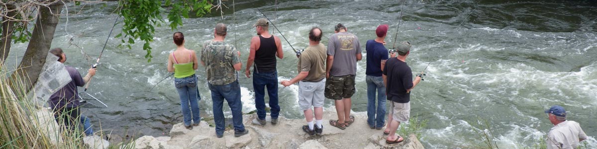 Fishing pressure on Little Salmon River