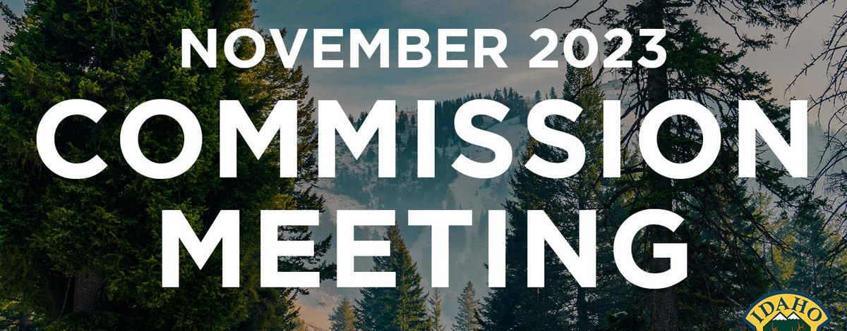 nov 2023 commission meeting banner